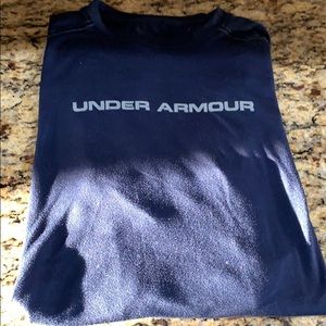 Under Armour Heat Gear Long Sleeve Fitted | Unisex | Navy | Size Small